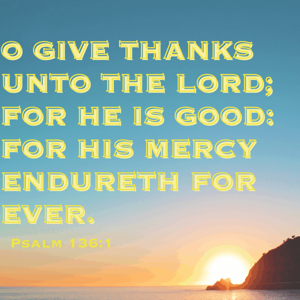Psalm 136:1